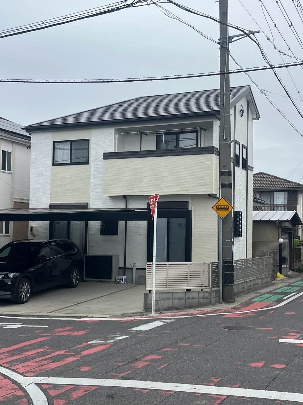 愛知県知立市のお客様の外壁塗装工事