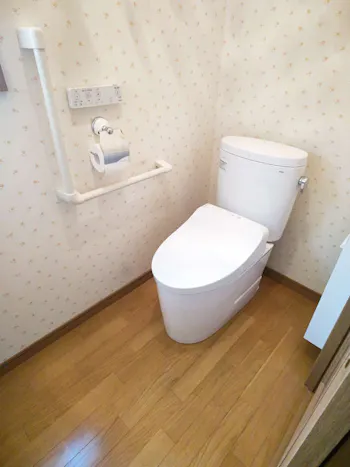 福島県いわき市のお客様のトイレ工事　具体的な工事内容1