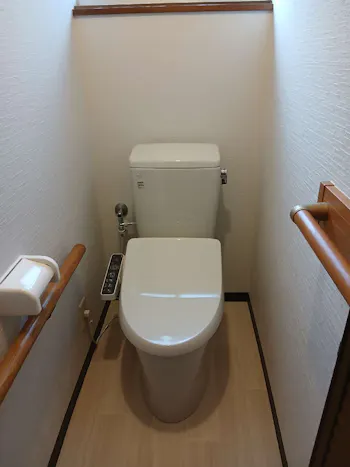 茨城県笠間市のお客様のトイレ工事　具体的な工事内容2