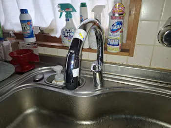 宮城県富谷市のお客様のキッチン水栓工事