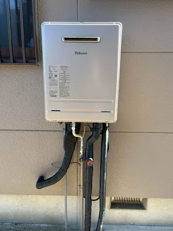 埼玉県羽生市のお客様の給湯器交換工事