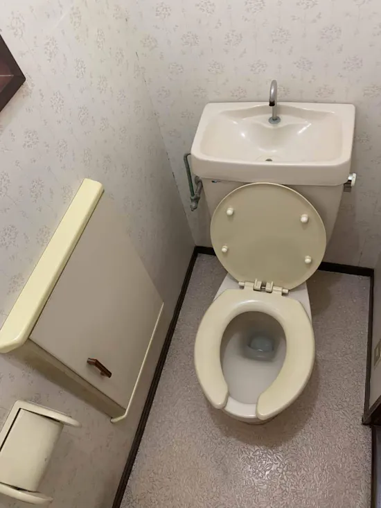 工事前　埼玉県加須市のお客様のトイレ工事