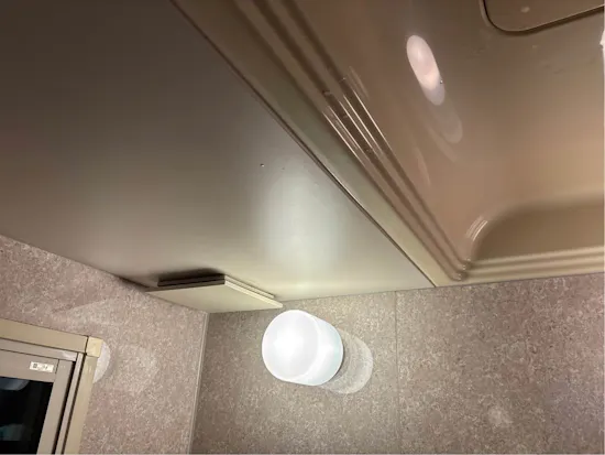 工事前　群馬県安中市のお客様の浴室換気扇工事