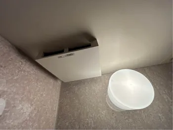 群馬県安中市のお客様の浴室換気扇工事