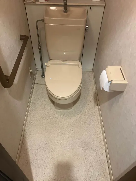 工事前　愛知県半田市のお客様のトイレ工事