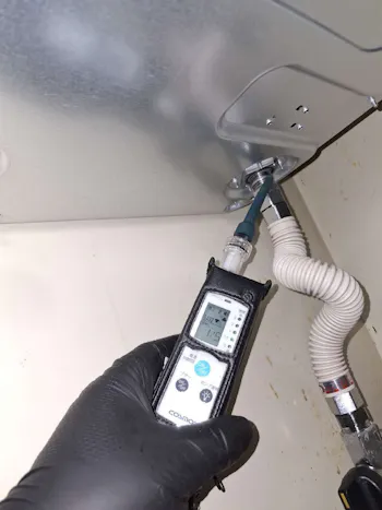 宮城県仙台市泉区のお客様のビルトインコンロ交換工事　具体的な工事内容1