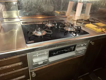 宮城県仙台市泉区のお客様のビルトインコンロ交換工事