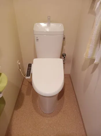 東京都昭島市のお客様のトイレ工事