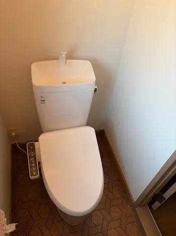 山梨県大月市のお客様のトイレ工事