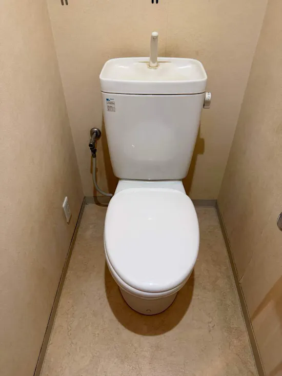 工事前　東京都昭島市のお客様のトイレ工事