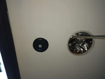 東京都青梅市のお客様の埋め込み式シーリングの交換工事　具体的な工事内容3