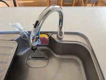 静岡県静岡市清水区のお客様のキッチン水栓工事