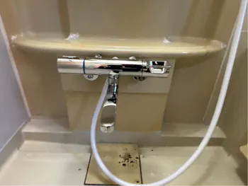 群馬県安中市のお客様のシャワー水栓工事