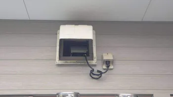 山梨県南都留郡山中湖村のお客様の浴室換気乾燥暖房機工事　具体的な工事内容3