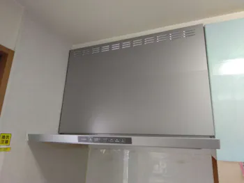 東京都八王子市のお客様のレンジフード交換工事