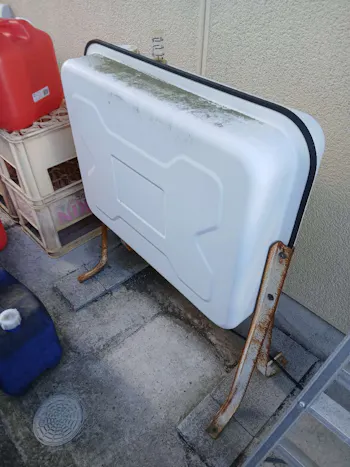 茨城県東茨城郡茨城町のお客様の石油給湯器交換工事　具体的な工事内容4