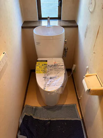 三重県多気郡明和町のお客様のトイレ交換工事