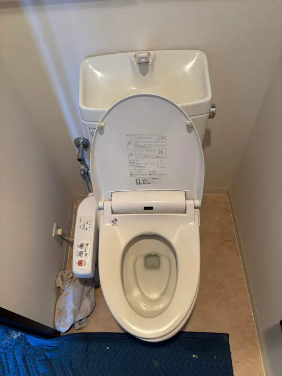 工事前　茨城県牛久市のお客様のトイレ工事