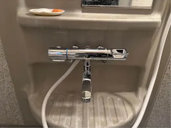 群馬県安中市のお客様の浴室シャワー混合栓交換工事