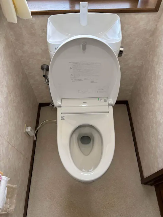工事後　茨城県日立市のお客様のトイレ交換工事