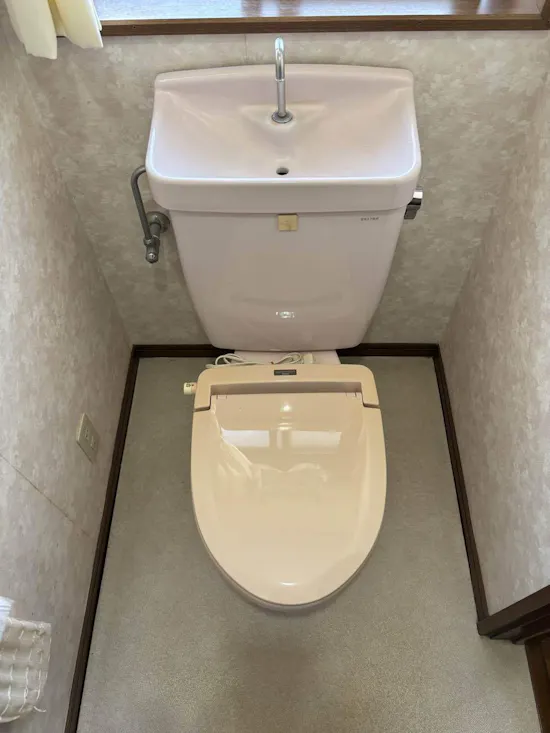 工事前　茨城県日立市のお客様のトイレ交換工事