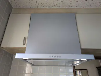 静岡県沼津市のお客様のビルトインコンロ・レンジフードセット工事