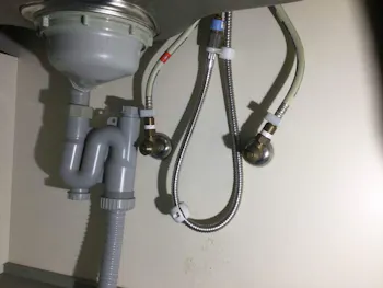 埼玉県入間市のお客様のキッチン水栓工事　具体的な工事内容4