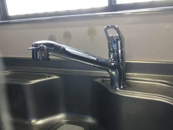 工事後　埼玉県入間市のお客様のキッチン水栓工事