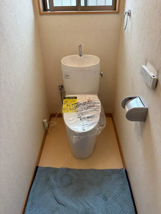 工事後　三重県桑名市のお客様のトイレ工事