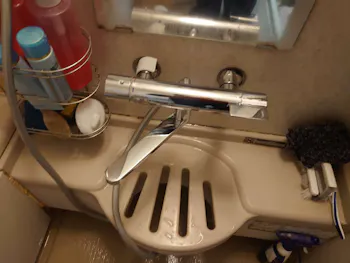 愛知県豊田市のお客様の浴室水栓取替工事