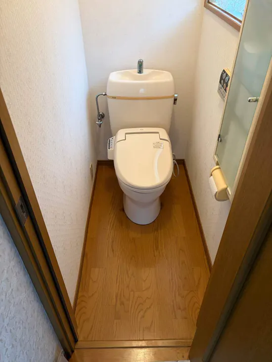 工事前　埼玉県鴻巣市のお客様のトイレ工事