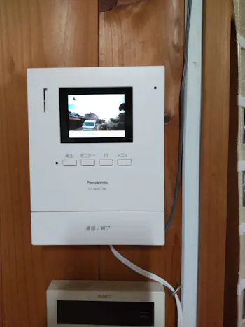 千葉県市原市のお客様のTVドアホン交換工事