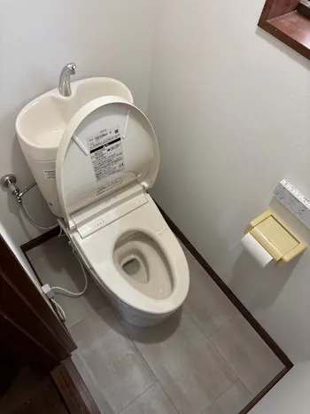 茨城県龍ケ崎市のお客様のトイレ工事　具体的な工事内容4