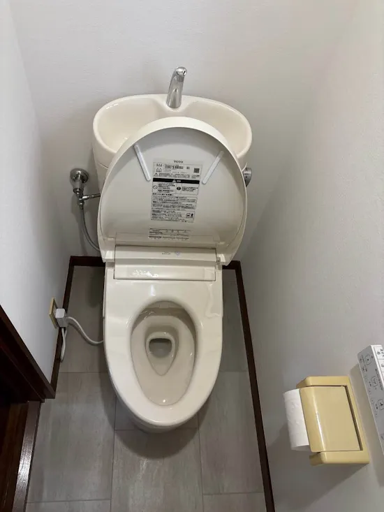 工事後　茨城県龍ケ崎市のお客様のトイレ工事