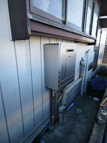 福島県福島県いわき市のお客様の給湯器・湯沸かし器交換工事
