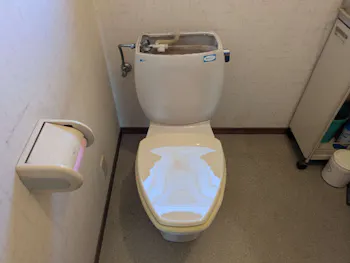 静岡県磐田市のお客様のトイレパック工事　具体的な工事内容2