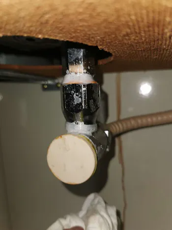 神奈川県茅ケ崎市のお客様のビルトインコンロ交換工事　具体的な工事内容2