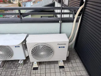 静岡県富士宮市のお客様のエアコン工事　具体的な工事内容2