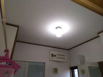 埼玉県入間市のお客様の照明交換工事