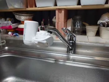 愛知県豊田市のお客様の洗面化粧台・キッチン水栓工事