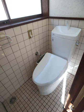 福島県いわき市のお客様のトイレ工事