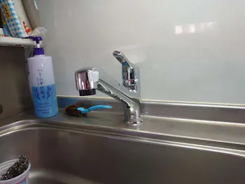 愛知県豊田市のお客様のトイレ交換、キッチン水栓交換工事　具体的な工事内容1