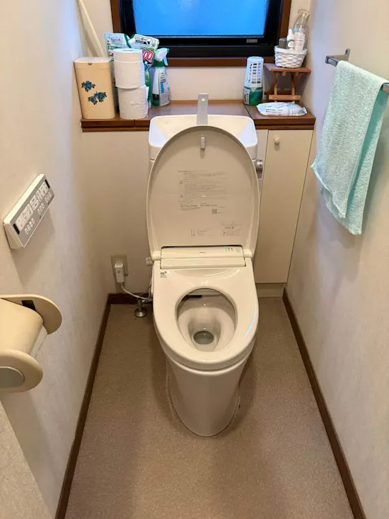 工事後　埼玉県桶川市のお客様のトイレ工事