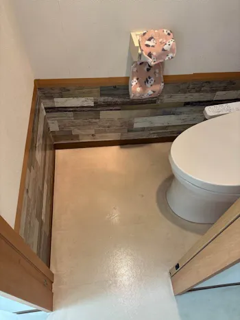 群馬県桐生市のお客様の室内リフォーム_壁紙・クロス張替え工事　具体的な工事内容2