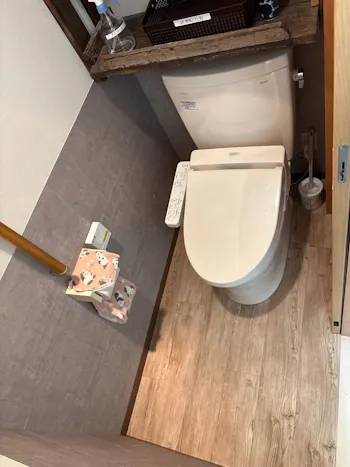 群馬県桐生市のお客様の室内リフォーム_壁紙・クロス張替え工事　具体的な工事内容1