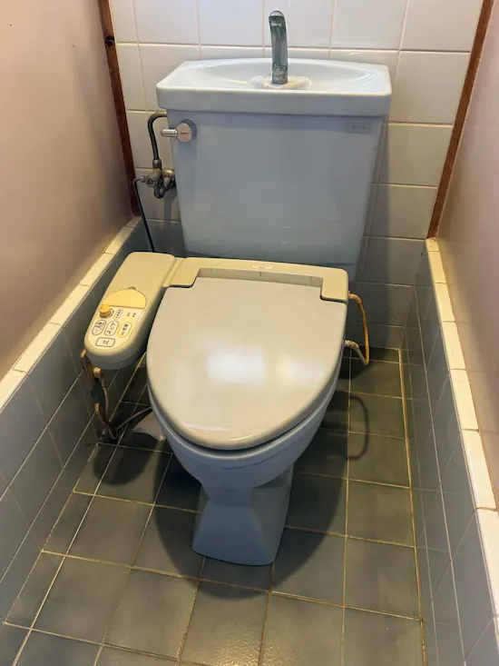 工事前　東京都町田市のお客様のトイレ工事