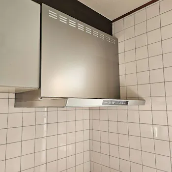 神奈川県横須賀市のお客様のレンジフード・ビルトインコンロ交換工事　具体的な工事内容1