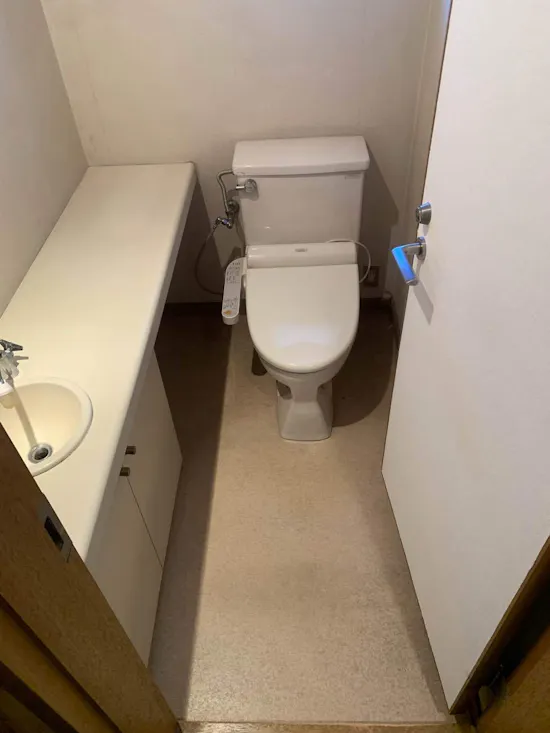 工事前　埼玉県羽生市のお客様のトイレ工事