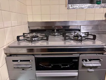 茨城県牛久市のお客様のビルトインコンロ・ガスコンロ工事　具体的な工事内容2