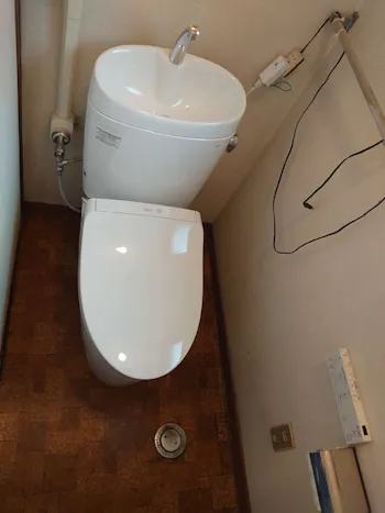愛知県名古屋市昭和区のお客様のトイレ工事